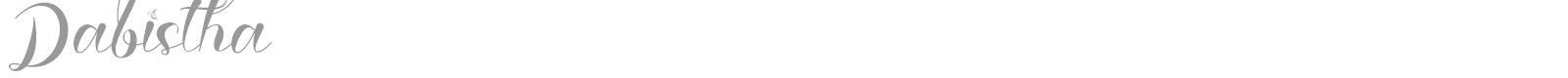 Dabistha font preview